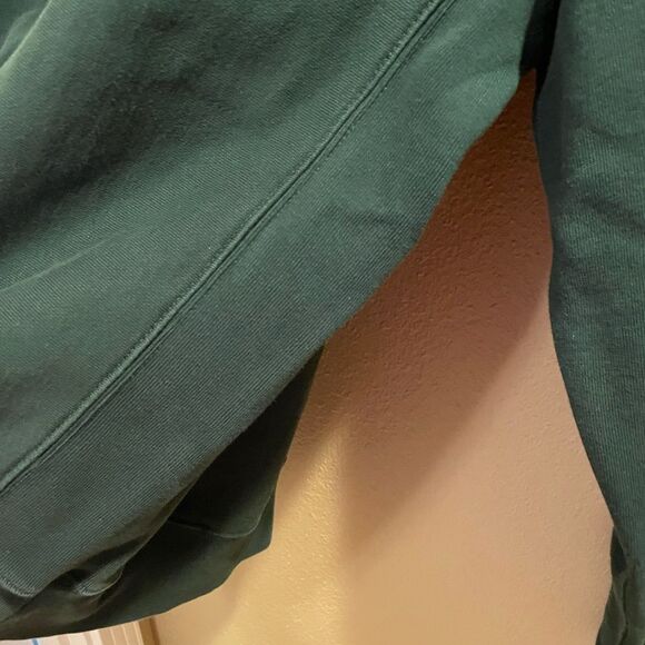 Men’s J Crew Heritage Forest Green Crewneck Sweatshirt L - Picture 7 of 16